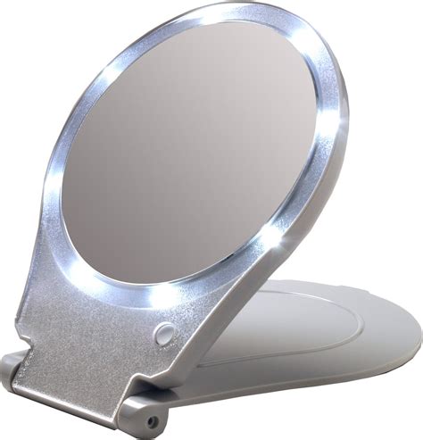 magnifying makeup mirror for traveling.